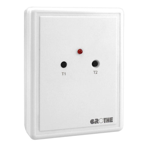 Mobile wireless vibrating doorbell chime unit receiver with a white bell push button- MISTRAL 800 Mobile, white