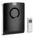 Grothe Echo Wireless doorbell set in black