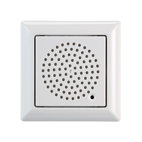 Grothe Wireless chime unit - flush mount to fit in a single gang back box