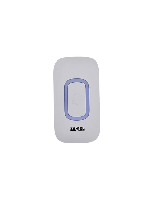 Zamel Wireless Portable Battery Operated Long Range White Chime Unit Kit - ST-420W