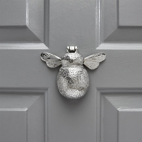 Bumble Bee Door Knocker - Chrome