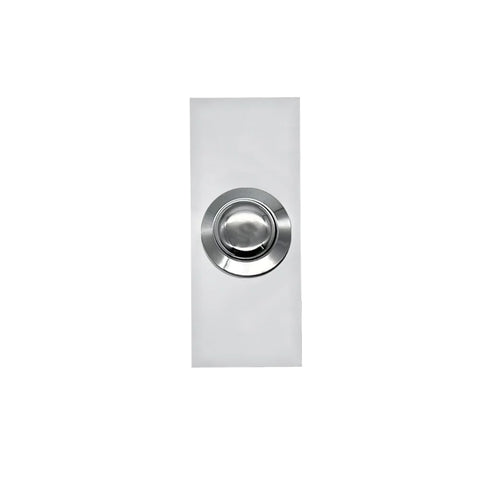 Chrome Door Bell Push With Solid Chrome Press For Doorbell World Mechanical Wind-Up