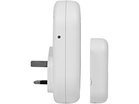 Byron premium extra loud Wireless Triple Plugin Doorbell kit DBY-23562BSTr