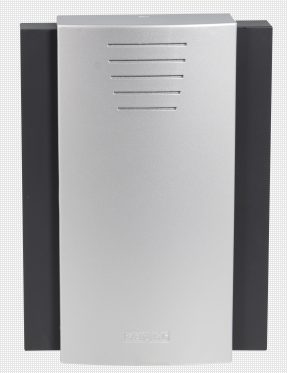Zamel Wired Wall Mounted Mechanical Doorbell with internal transformer, Black + Silver GNW-208