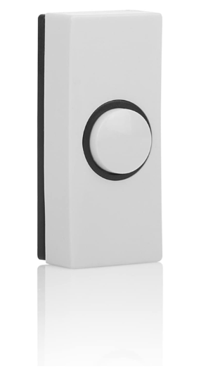 Byron DBW-22013 White wired bell push