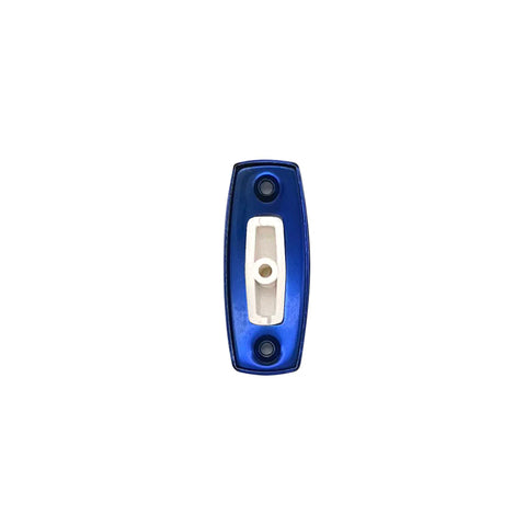 Standard Windup mechanical Doorbell Blue push button only