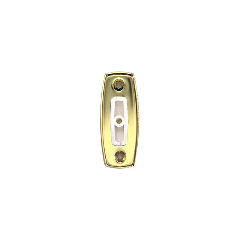 Windup mechanical Doorbell Brass push button only