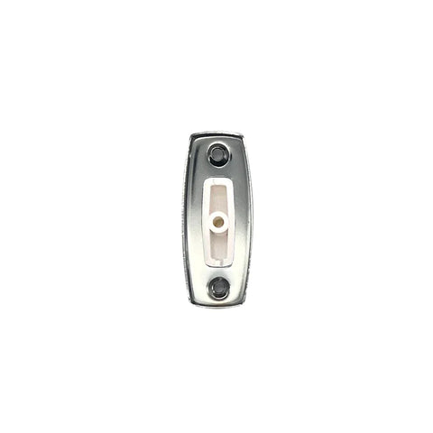 Windup mechanical Doorbell chrome bell push button only