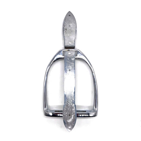 Stirrup Door Knocker - Chrome