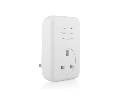 Byron Wireless Additional Plug-Through Doorbell , 150m Range, 16 Melodies, White. DBY-22313UKx