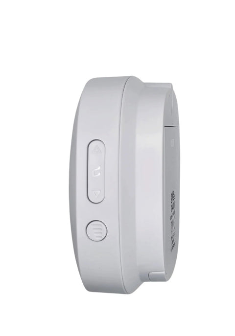 Zamel Wireless Additional Portable Battery Operated long range White Chime Unit only. No bell push - ST-420Wx