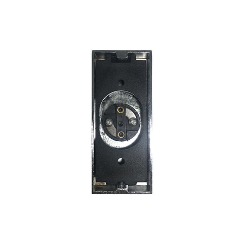 Doorbell World Brass Wind-Up Mechanical Doorbell with Chrome Push - DBW-5858Bs/2204Cr