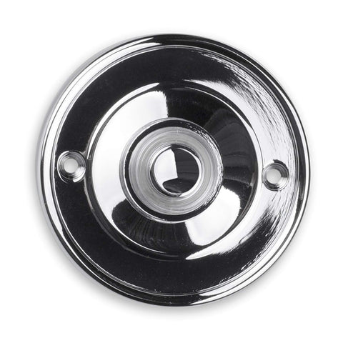 Byron wired chrome bell push button - 2207C