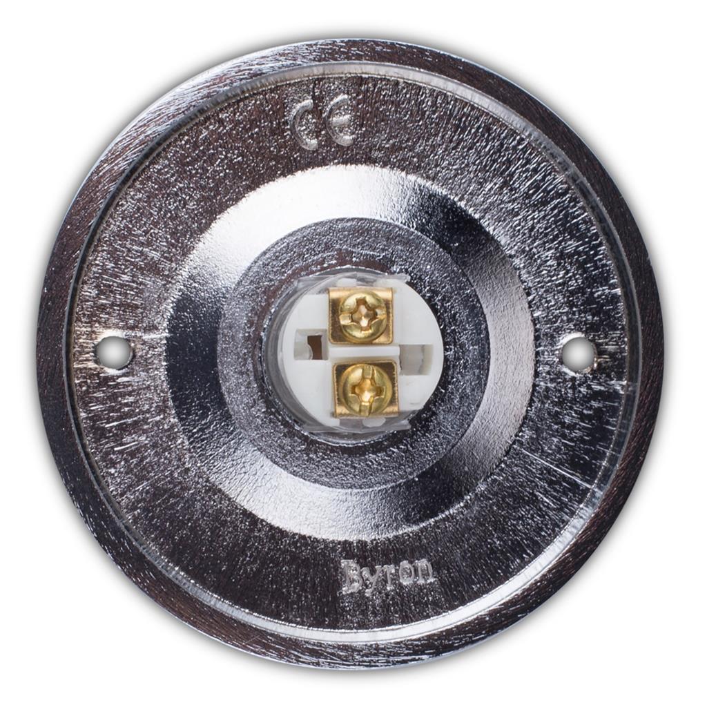 Byron wired chrome bell push button - 2207C