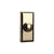 Byron Wired Bell Push Flush Mounted -  Brass