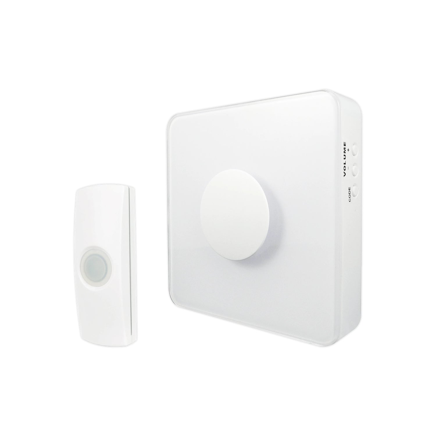 Uni-com Wireless Portable Premium Vision Door Chime White - 66378 