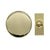 Doorbell World Brass Wind-Up Mechanical Doorbell with Brass Push - DBW-5858Bs/2204Bs