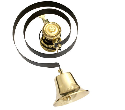 Traditional Butlers Bell spring and brass bell only