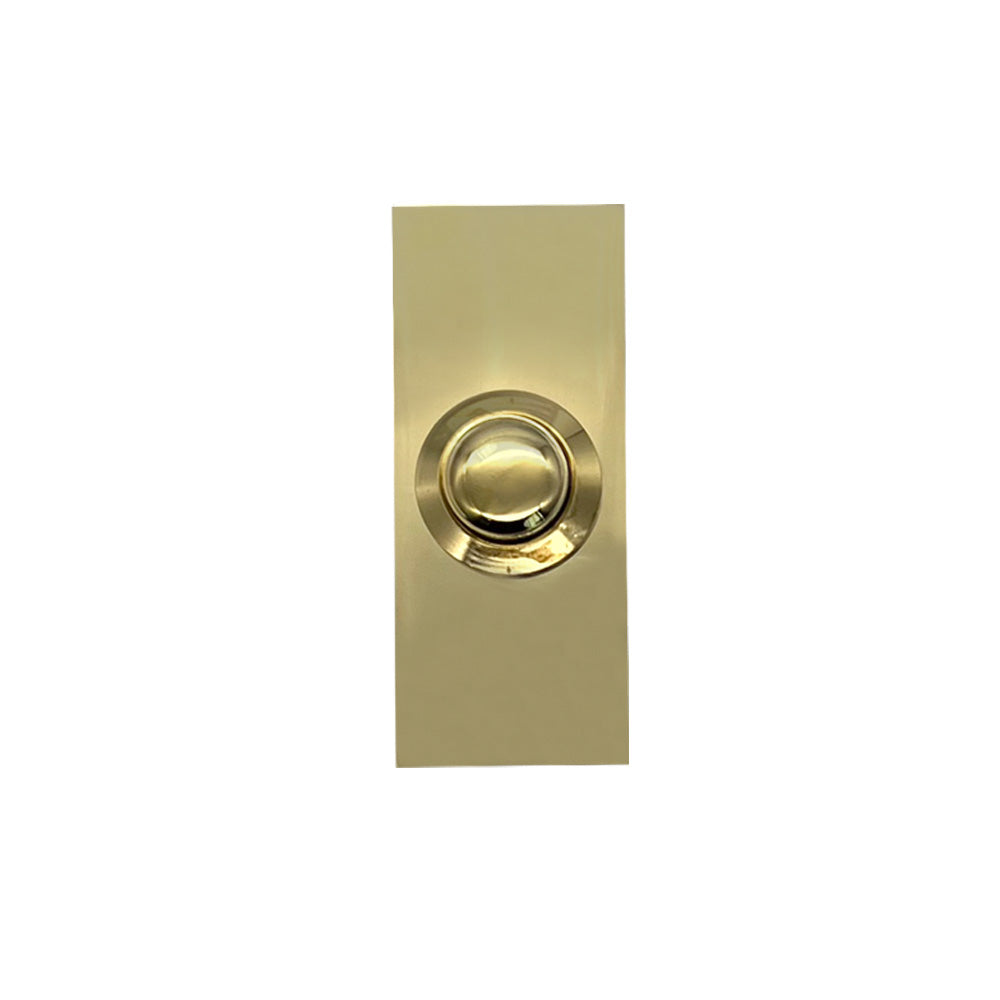 Rectangular Brass Bell Push With Solid Brass Press for WindUp