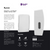 Byron Wireless doorbell Twin kit – Battery powered – 125 m range - BY501Tw
