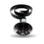 Traditional Butlers Bell & Shaped Chrome/Black Pull With Nylon Cord