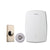 Honeywell Home Oakland Wired Doorbell with 7200 cable and Byron 2204 Nickel Bell Push - HW-D846/7200/2204Ni