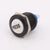 Black with White Press Bell Push Button (Centre Only) - DBW-19BkPo