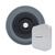 Modern Living Round Wireless Doorbell in Grey Ash and Black - Black PRESS