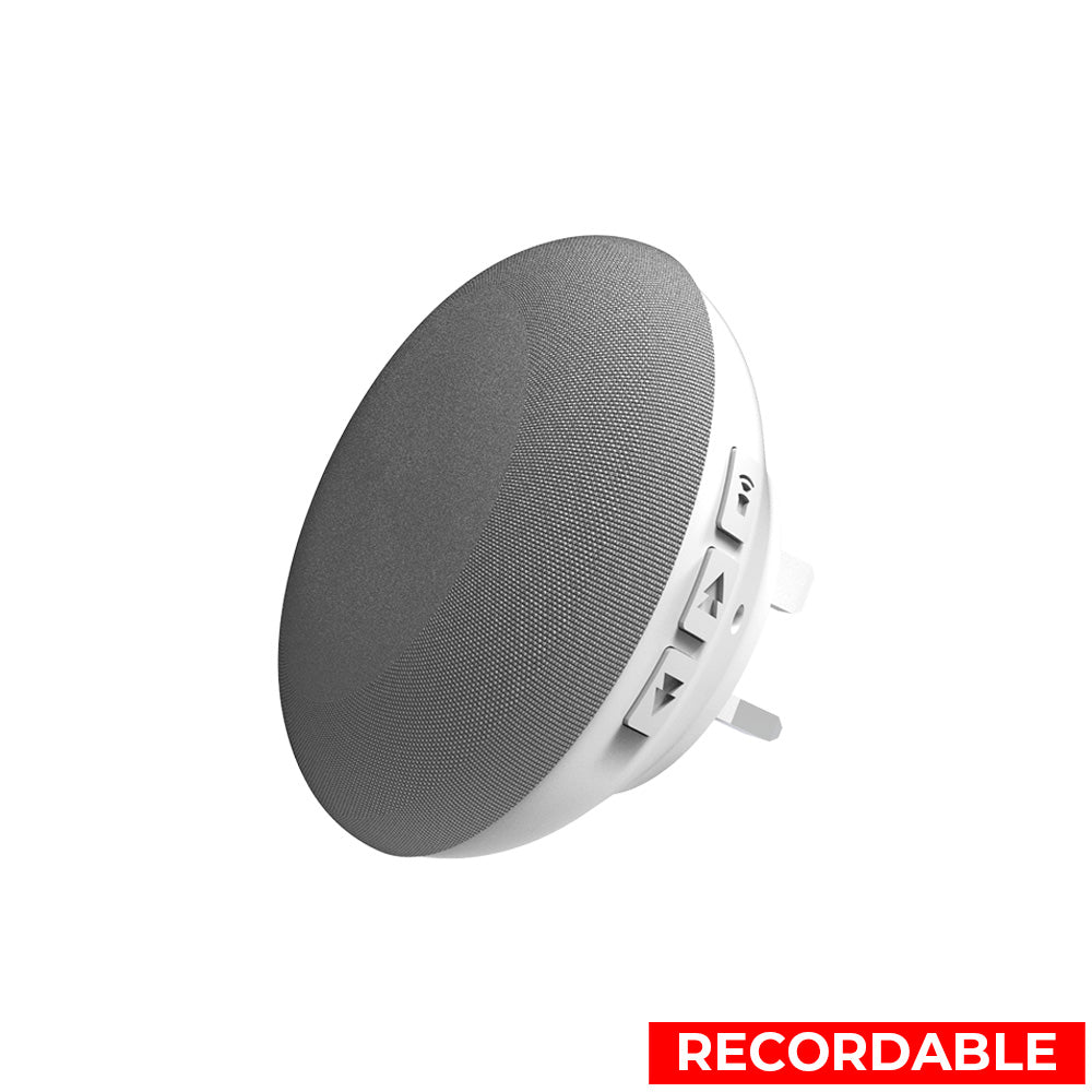 Doorbell World Triple Plugin Recordable Chime Unit with Wired to Wirel