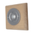 Modern Living Square Wireless Doorbell in Natural and Brushed Nickel - Nickel PRESS
