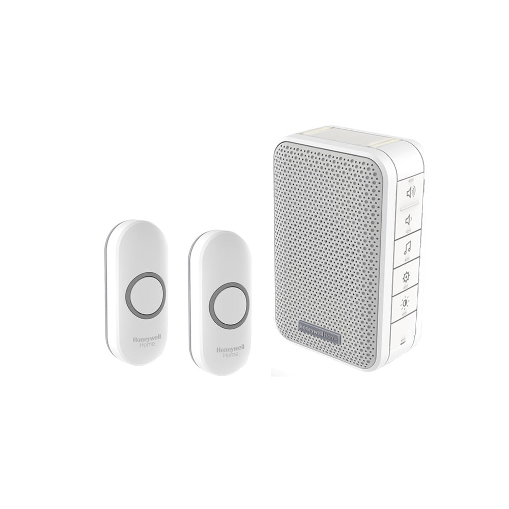 Honeywell Home 150m Wireless Front Door / Back Door Portable Doorbell