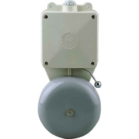 Grothe 100mm Diameter Industrial Bell, 230v-240v operation - LTW911A - Doorbell  World
