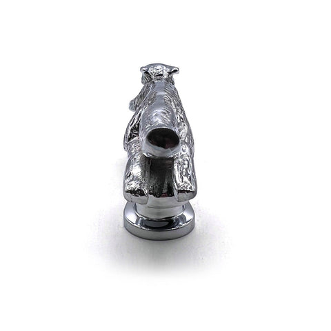 Running Fox Door Knocker - Chrome