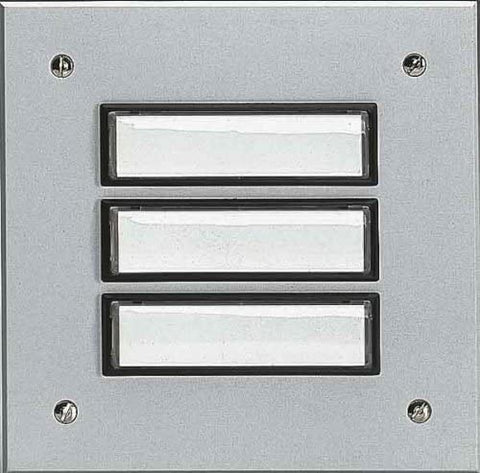 Grothe Doorbell panel 3-button ETA 803 EV1