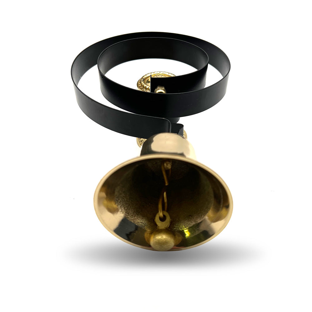 Traditional Butlers Bell Kit with Black Iron Pull and Nylon Cord