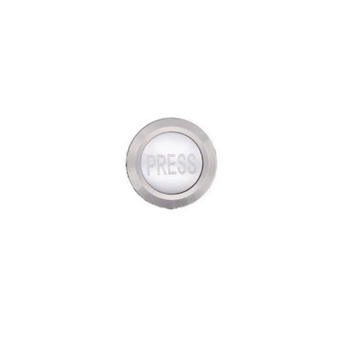 Modern Living Range Nickel Press Push Button (Centre Only) - DBW-19NiP
