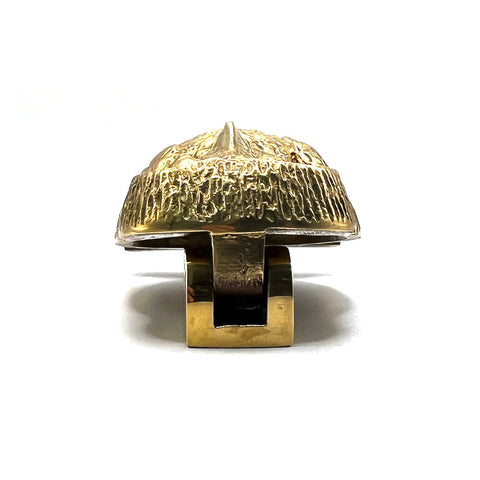Owl Door Knocker - Brass