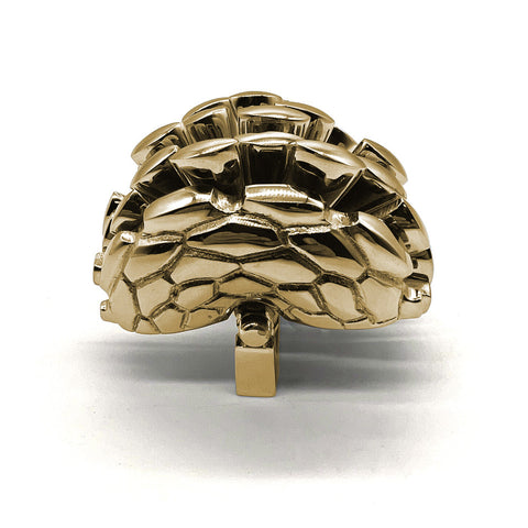 Pinecone Door Knocker - Brass