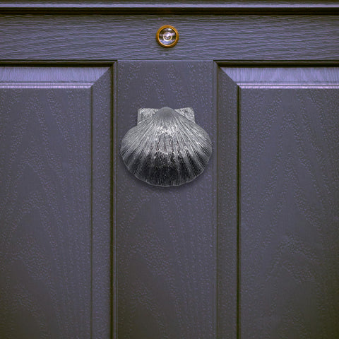 Sea Shell Door Knocker - Chrome