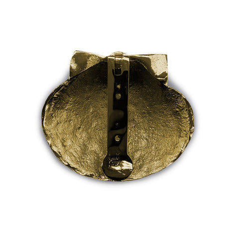 Sea Shell Door Knocker - Brass
