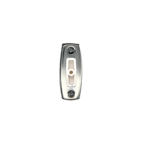 Standard Windup mechanical Doorbell Chrome push button only