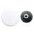 White Wind up Mechanical Doorbell, Black Round Push with white/black Press button