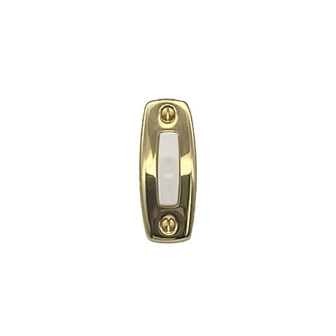 Standard Windup mechanical Doorbell Brass push button only