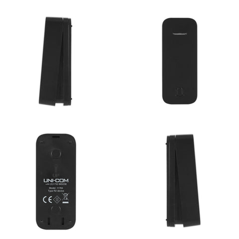UNI-COM Kinetic Wireless doorbell Twin Plug-In Chime kit