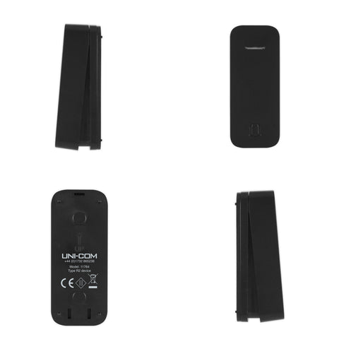 Uni-Com Plug-in wireless Doorbell kit with Kinetic Bell Push