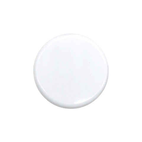 White Wind-Up mechanical Doorbell - Dome only