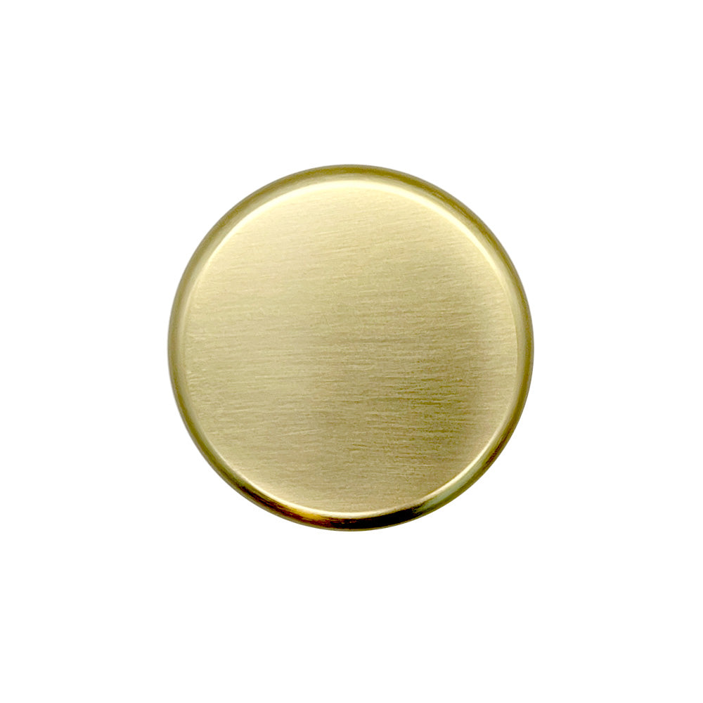 Brushed Brass Wind up mechanical Doorbell Dome only Doorbell World