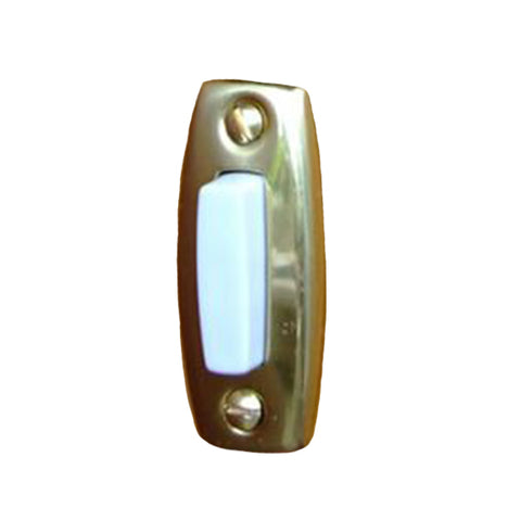 Windup mechanical Doorbell Brass push button only