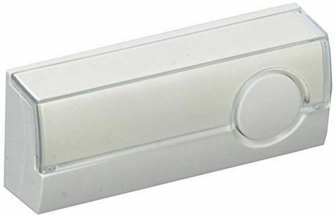 Zamel Wired Surface Mount Bell Push 240volt, White with Name Plate for commercial use