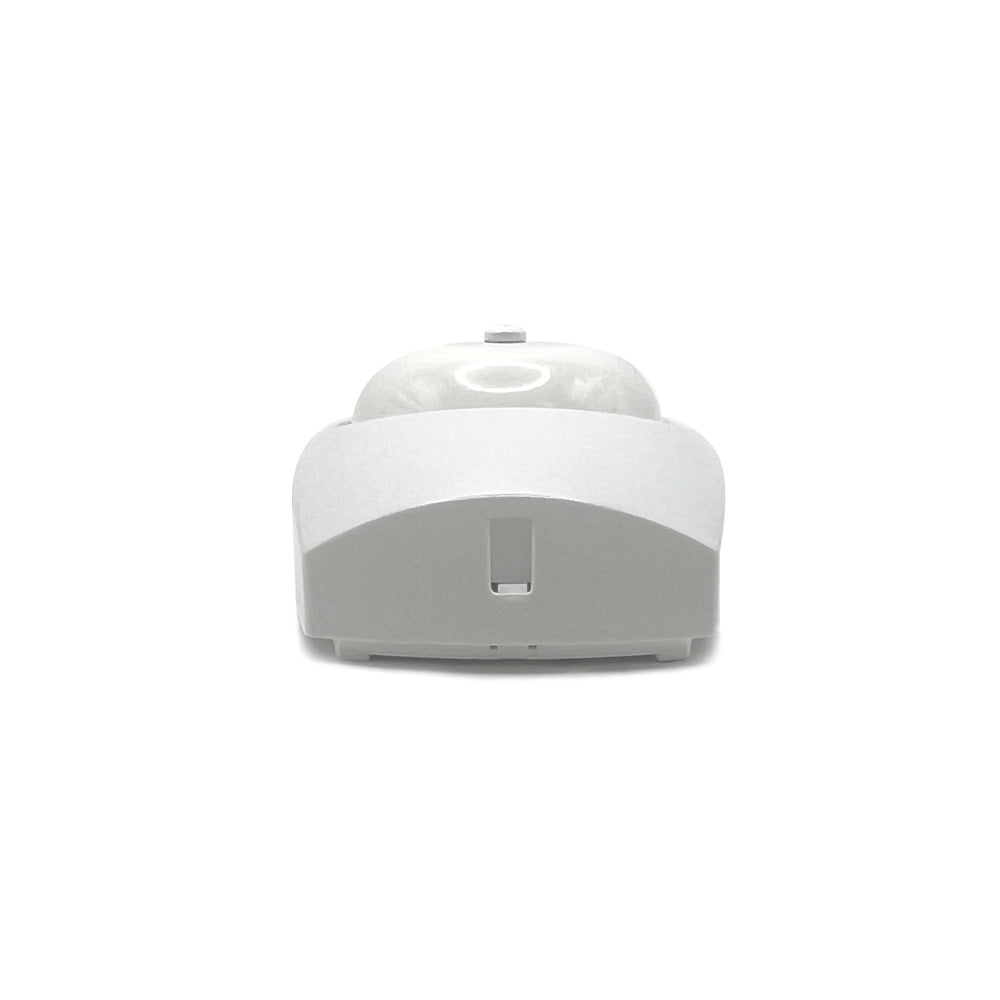 Zamel Wired Wall Mounted Loud Mechanical Doorbell, Bowl 8V Bell White